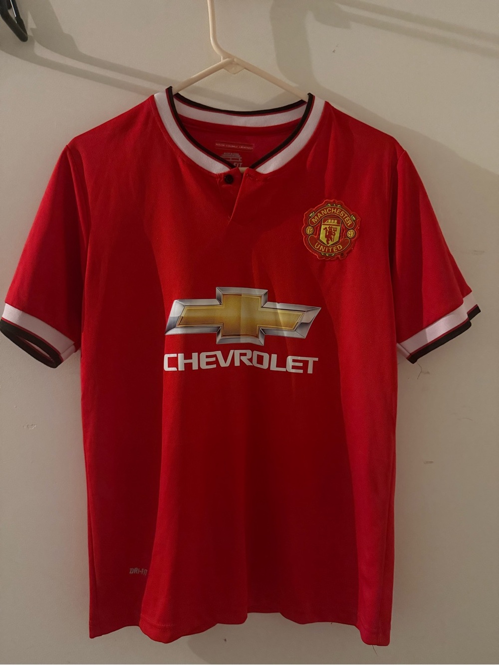 Manchester United | Rooney 10 | Red Home Shirt with Chevrolet Logo